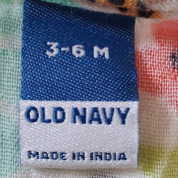 Old Navy Colorful Safari Baby Romper Size 3-6 Months - Picture 8 of 10